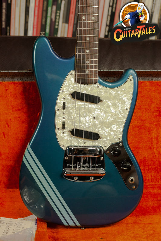 Fender Mustang 1969 Competition Burgundy (Blue) Matching headstock first year