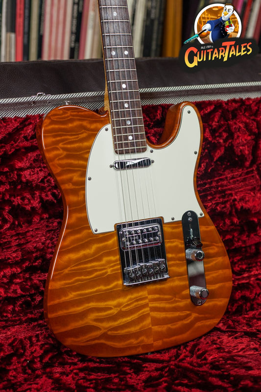 Fender Telecaster LTD Bent top Custom Shop Limited Edition 2012 Quilted Honey Burst