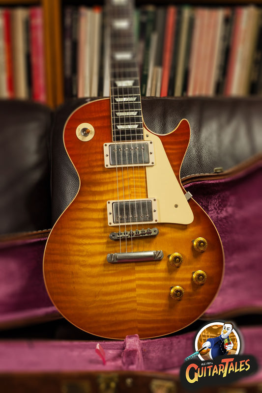 Gibson R9 Custom Shop Limited Run '59 Les Paul Standard Reissue with Brazilian Rosewood Fretboard VOS 2018 Antiquity Burst