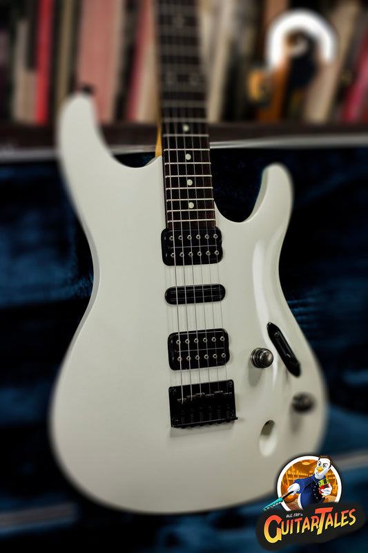 Ibanez FGM200 White Frank Gambale Signature SIGNED