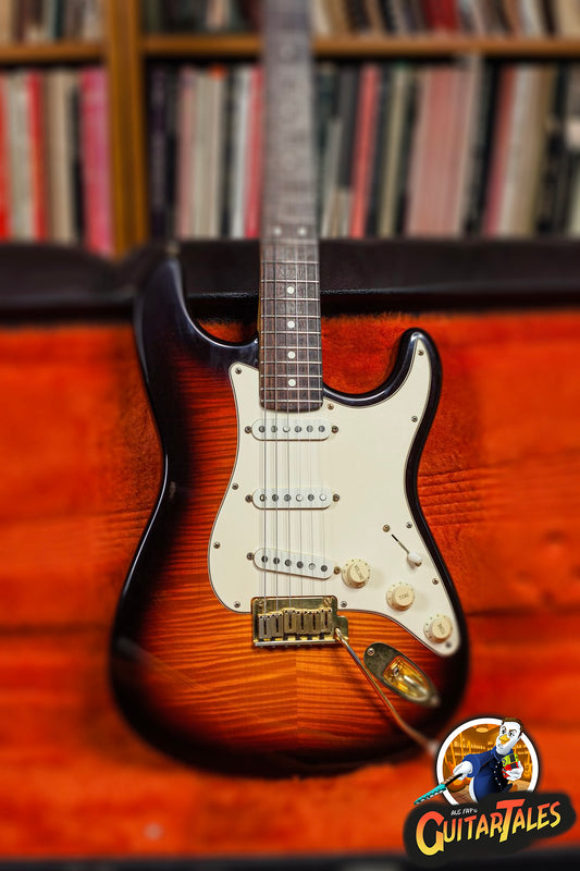Fender 50th Anniversary American Stratocaster 1996 flamed maple