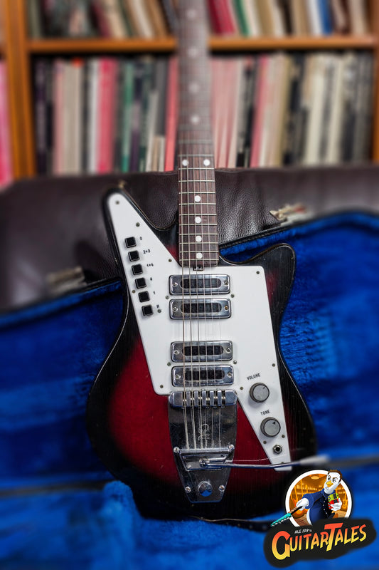Galanti Grand Prix V4 1964 Italian red sunburst