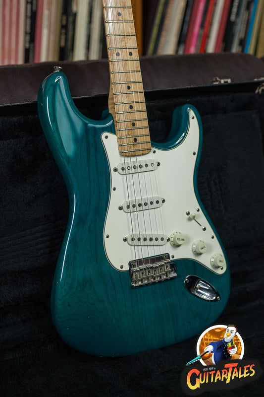Fender Custom Shop Classic Player Stratocaster 1998 Teal Green Transparent