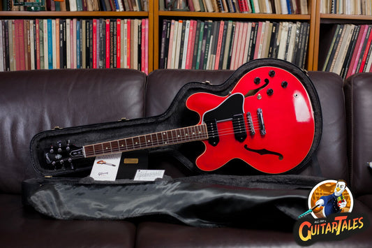 Gibson Custom Shop ES-335 p90 Satin Cherry Red 2012