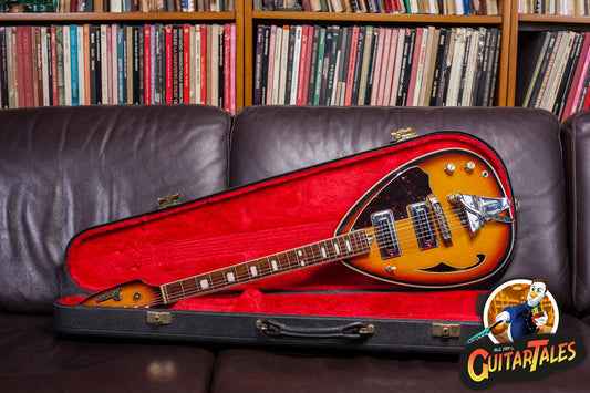 Kawai/Domino 1968 MS-170 Teardrop Mark VI Style MIJ Sunburst
