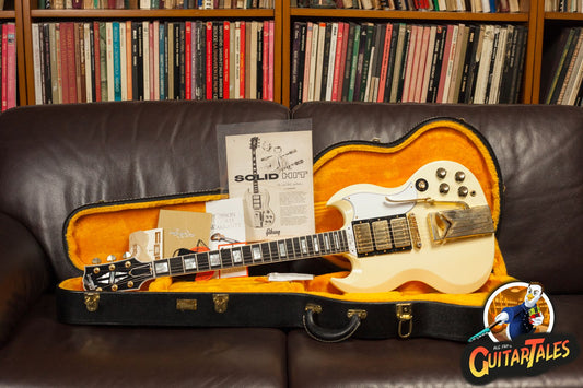 Gibson Custom Shop 60th Anniversary '61 Les Paul SG Custom 2021 Solid Hit Polaris White