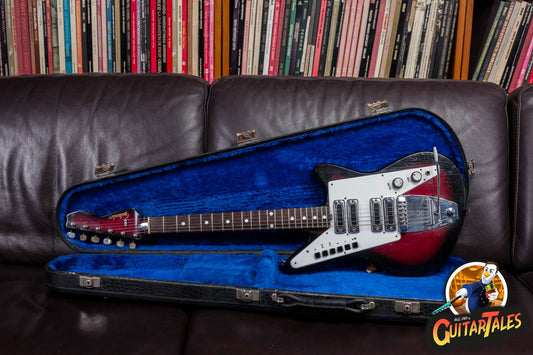 Galanti Grand Prix V4 1964 Italian red sunburst