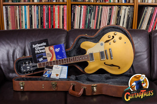 Gibson ES-335 Dot 2002 buillon all Gold