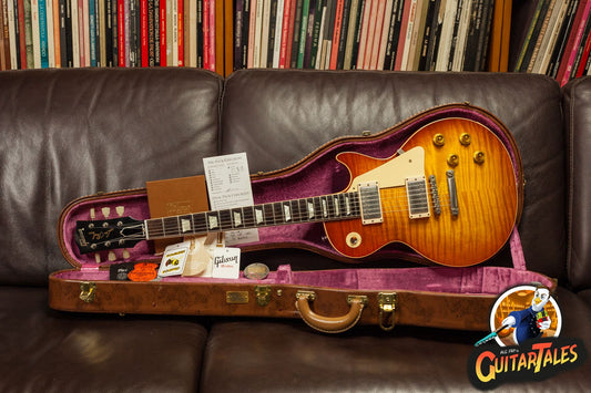 Gibson R9 Custom Shop Limited Run '59 Les Paul Standard Reissue with Brazilian Rosewood Fretboard VOS 2018 Antiquity Burst