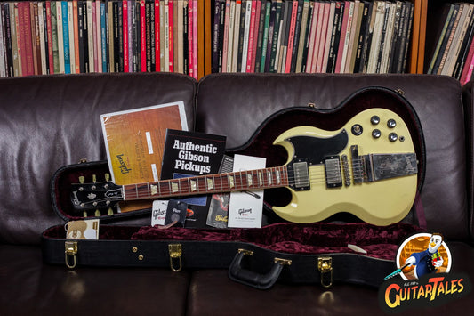 Gibson Custom Shop '61 Les Paul SG Standard Reissue with Maestro Vibrola 2005 Classic White