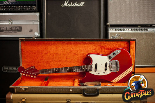 Fender Mustang 1970 Competition Red