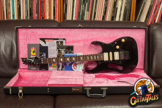 Ibanez JEM7P-BK Steve Vai Signature 1989 Black ULTRA RARE