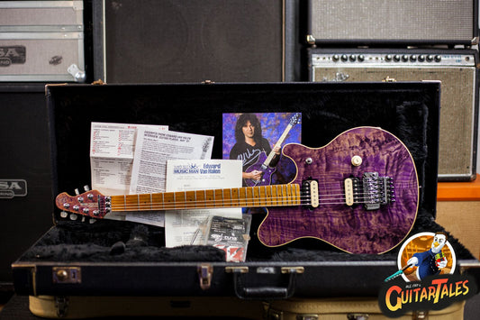 Ernie Ball Music Man EVH Eddie Van Halen Signature 1992 Translucent Purple