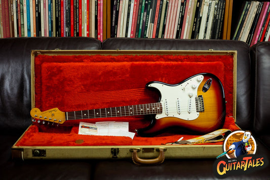 Fender (AVRI) American Vintage '62 Stratocaster 1988 3-Color Sunburst Corona Plant