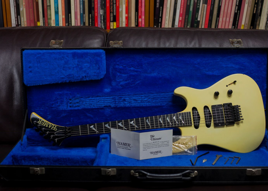 Hamer Chaparral Custom 1987 Hamer Custom White Cream