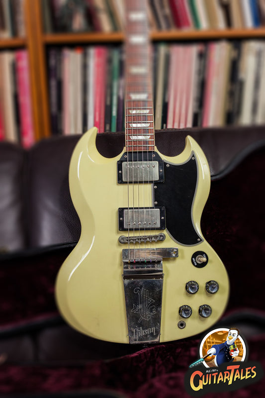 Gibson Custom Shop '61 Les Paul SG Standard Reissue with Maestro Vibrola 2005 Classic White