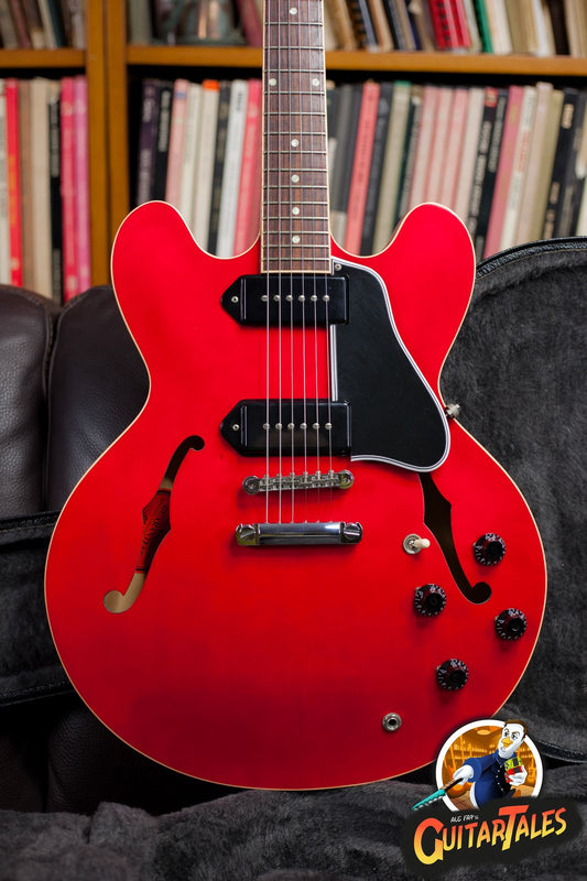 Gibson Custom Shop ES-335 p90 Satin Cherry Red 2012