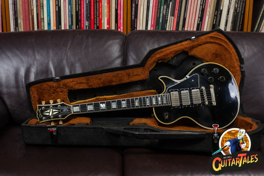 Gibson Les Paul Custom 1981 3-pickups Ebony Jimmy Page and Eric Clapton vibe