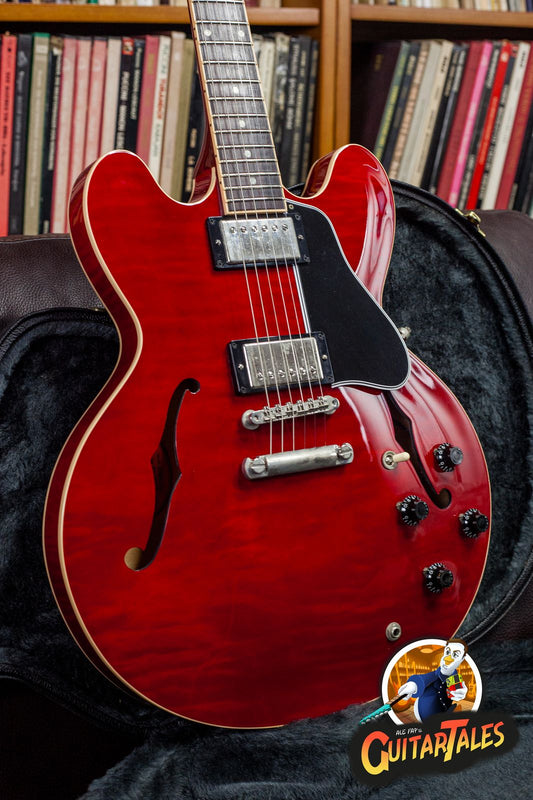 Gibson ES-335 Dot 2004 Figured Flamed Cherry