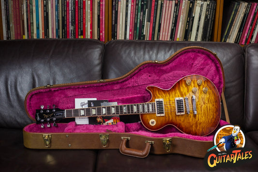 Gibson 120th Les Paul Standard Premium Plus Quilted Hand Selected 2014 Honey Burst