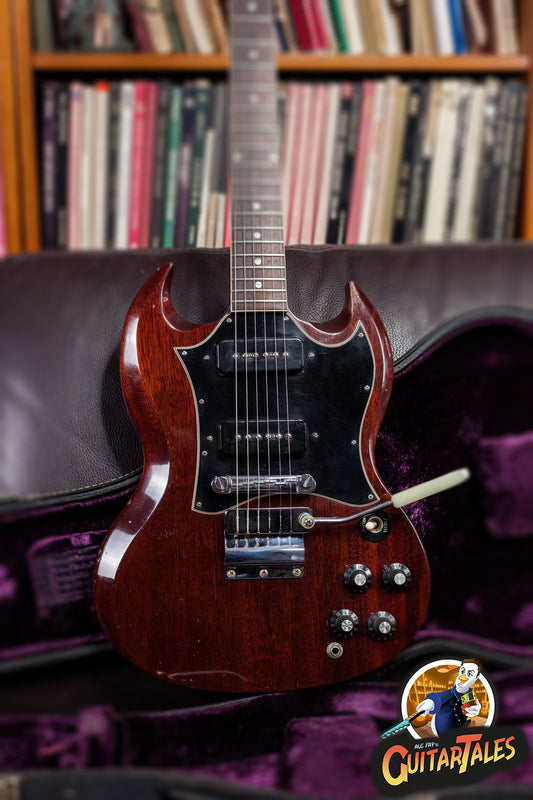 Gibson SG Special Harry Landis Vibrola 1969 (68 Specs) Cherry red