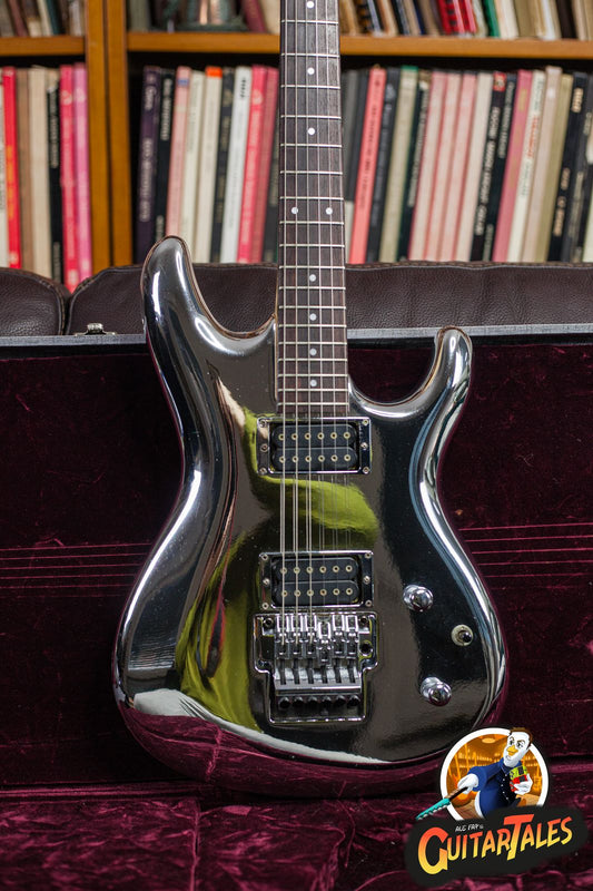 Ibanez JS10th-CH Joe Satriani Signature Chrome Boy 1998 Chrome