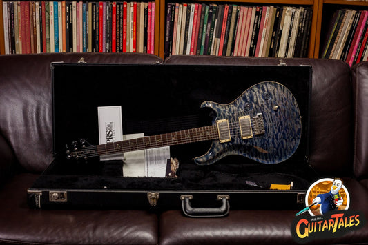 Paul Reed Smith PRS Custom 24 1957/2008 Limited Edition 95/350 Quilted 10-Top Blueberry