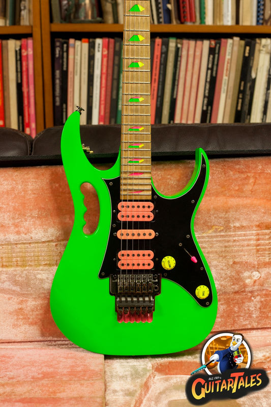 Ibanez Jem777 LG 1987 Loch Ness Green LNG limited 745/777 Steve Vai signature