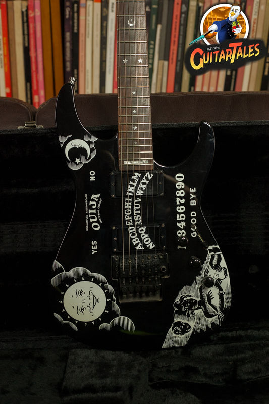 ESP LTD KH Ouija Kirk Hammett Signature 2009 235/300 limited Black Ouija Graphic