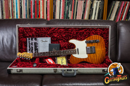 Fender Telecaster LTD Bent top Custom Shop Limited Edition 2012 Quilted Honey Burst