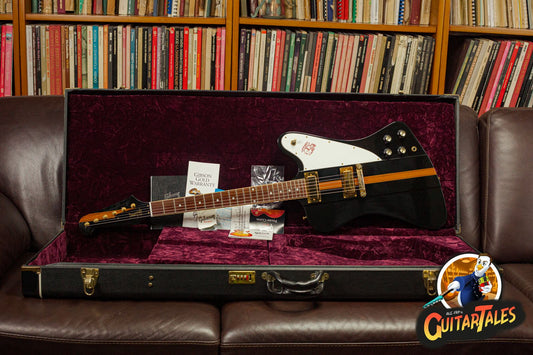 Gibson Custom Shop Firebird III 2007 Custom Dealer Order Select Ebony w/ natural stripe