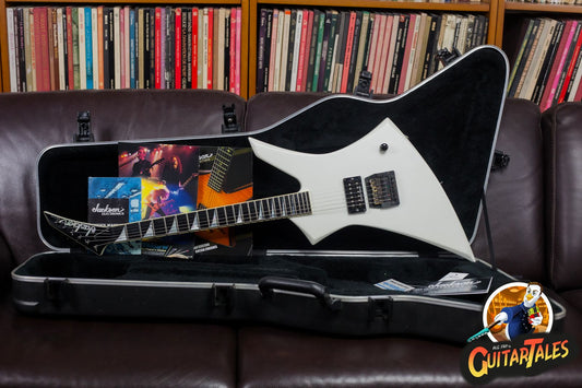 Jackson KE-1 KE1 Marty Friedman 1996 Snow White Pearl Made in USA