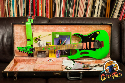Ibanez Jem777 LG 1987 Loch Ness Green LNG limited 745/777 Steve Vai signature