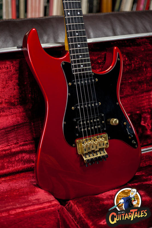 Pensa-Suhr Strat 1987 Candy apple metallic red