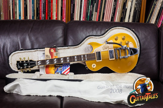 Gibson Les Paul LP-295 Guitar of the month 2008 #0199 of 1000 Goldtop