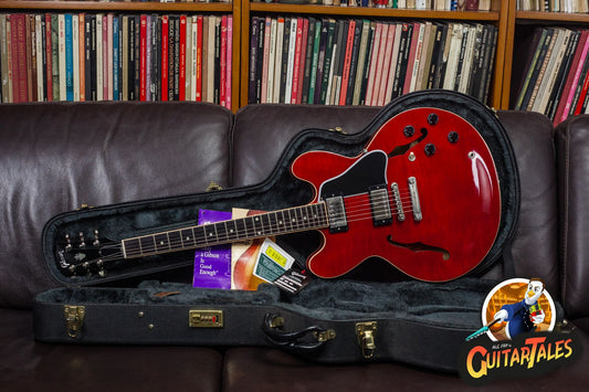 Gibson ES-335 Dot 2004 Figured Flamed Cherry
