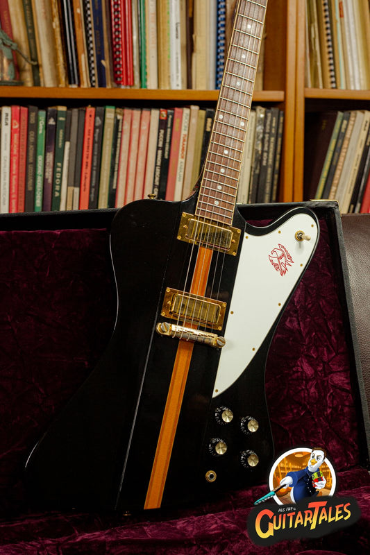 Gibson Custom Shop Firebird III 2007 Custom Dealer Order Select Ebony w/ natural stripe
